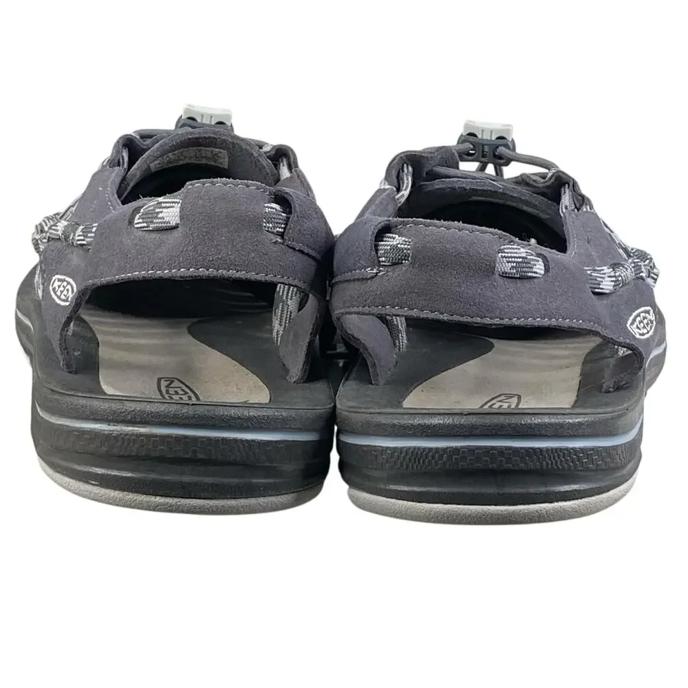 Keen Mens Uneek Grey Trail Hiking Sandal Size US 10
